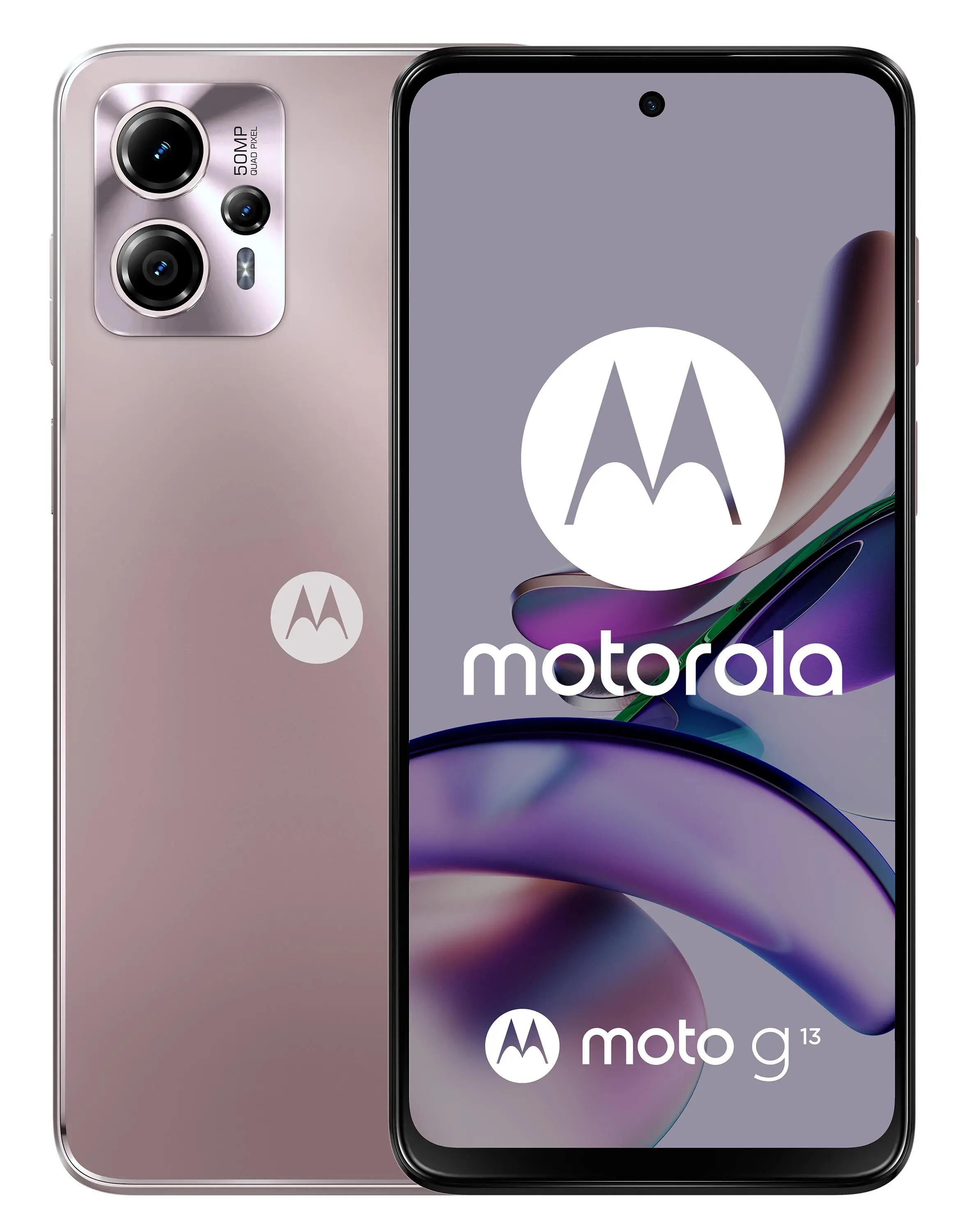 Smartfon Motorola moto g13 4/128GB 6,53" 90Hz 50Mpix Różowe złoto