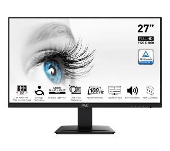 Monitor MSI PRO MP273A 27" Full HD IPS 100Hz 1ms MPRT