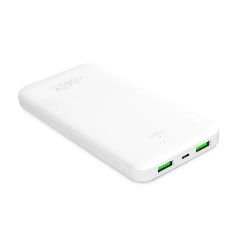 Powerbank Puro White Fast Charger 10000mAh 12W Biały