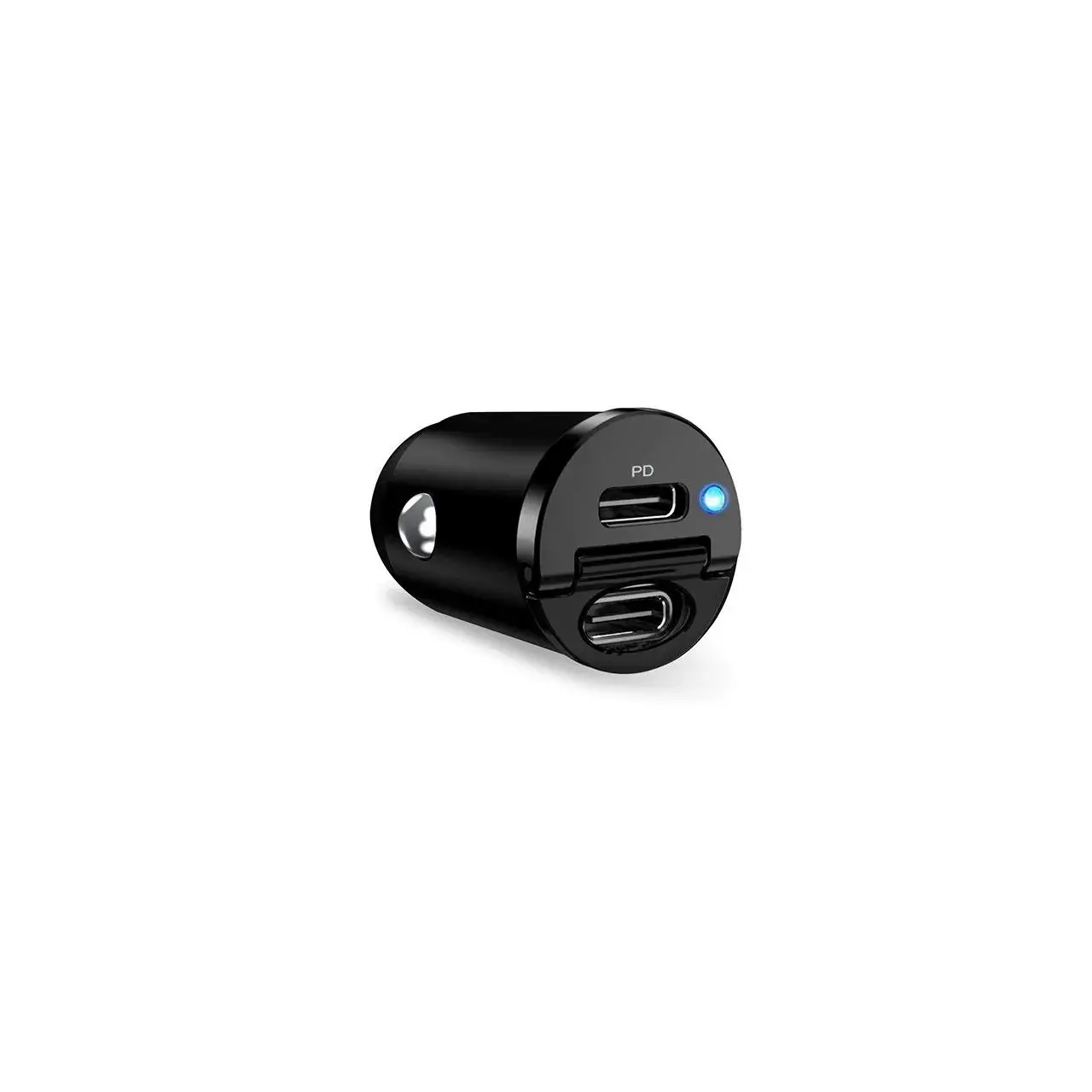Ładowarka samochodowa Puro Mini Car 2x USB-C Power Delivery 30W Czarny