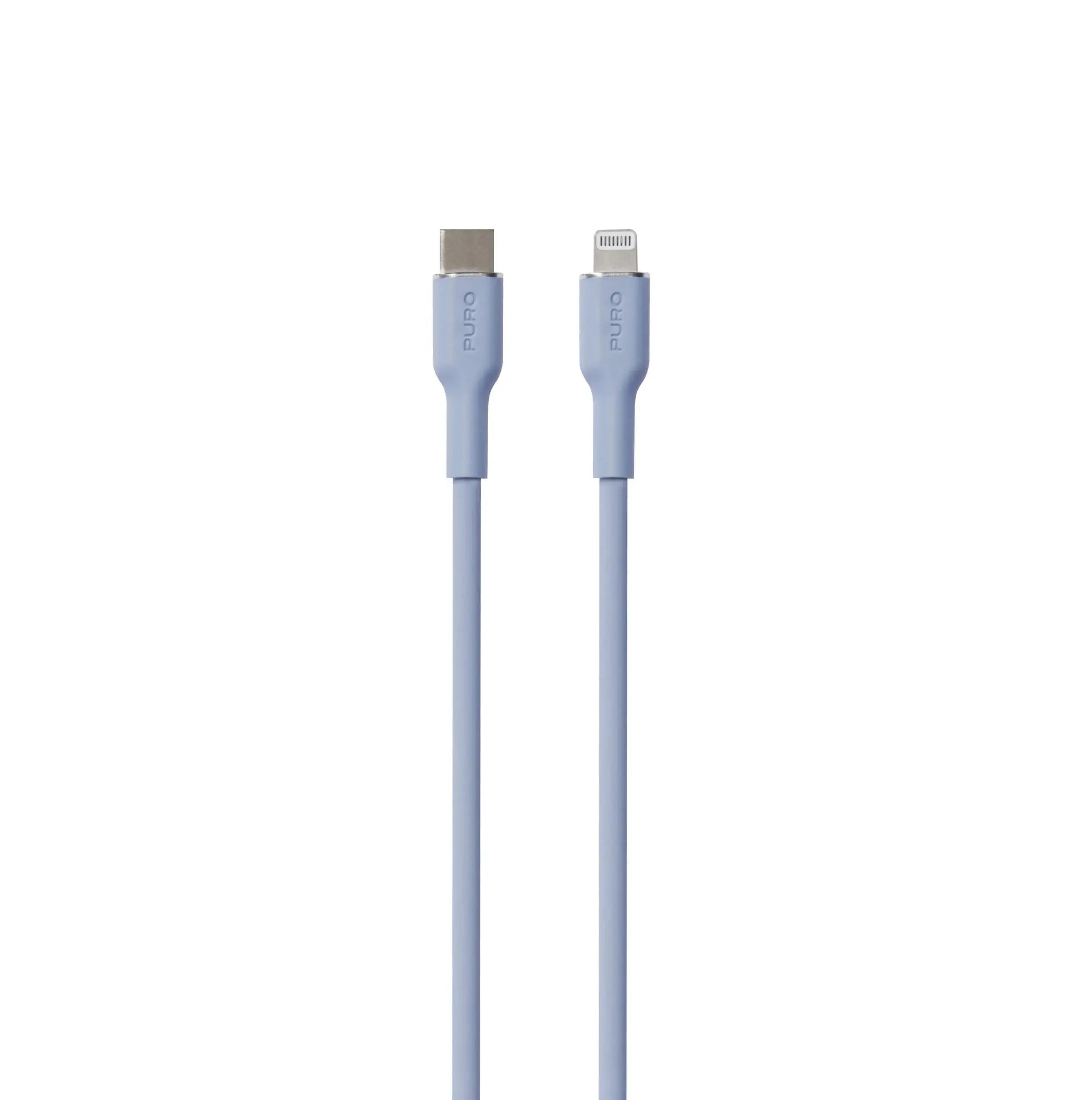 Kabel Puro Soft USB-C do Lightning 1,5 m Niebieski
