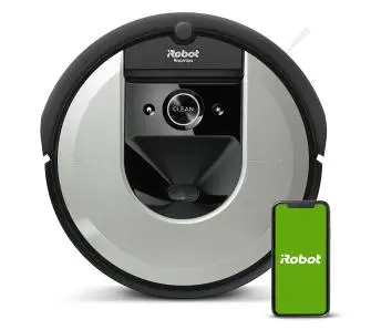 Robot sprzątający iRobot Roomba i7156 Tworzenie mapy pomieszczenia 68dB