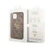 Etui Guess 4G Big Metal Logo GUHCP15S4GMGBR do iPhone 15 Brązowy