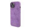 Etui Guess Leather 4G Stamped GUHCP15SP4EPMU do iPhone 15 Fioletowy