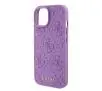 Etui Guess Leather 4G Stamped GUHCP15SP4EPMU do iPhone 15 Fioletowy