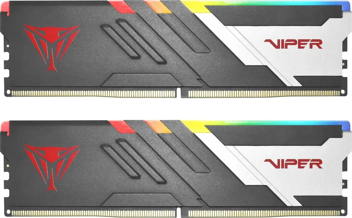 Pamięć RAM Patriot Viper Venom RGB DDR5 64GB (2 x 32GB) 5600 CL40 Szary