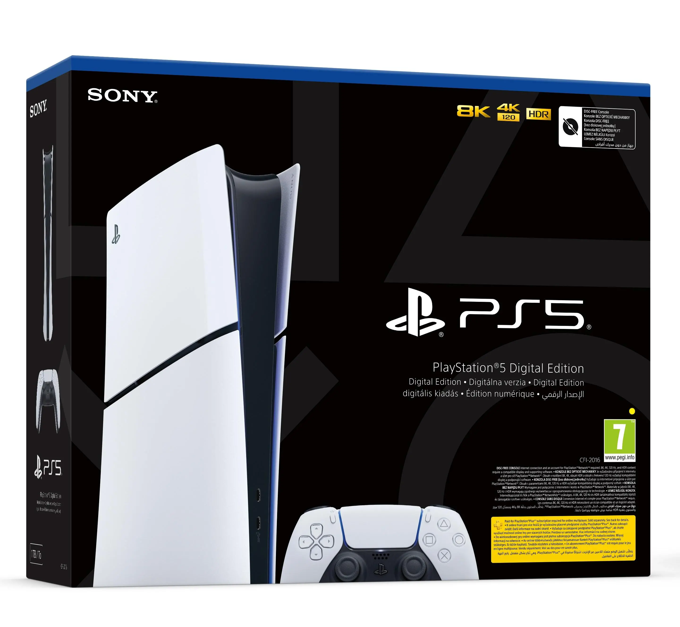 Sony PlayStation 5 Digital Slim D Chassis (PS5) 1TB - Dobra cena, Opinie w  Sklepie RTV EURO AGD