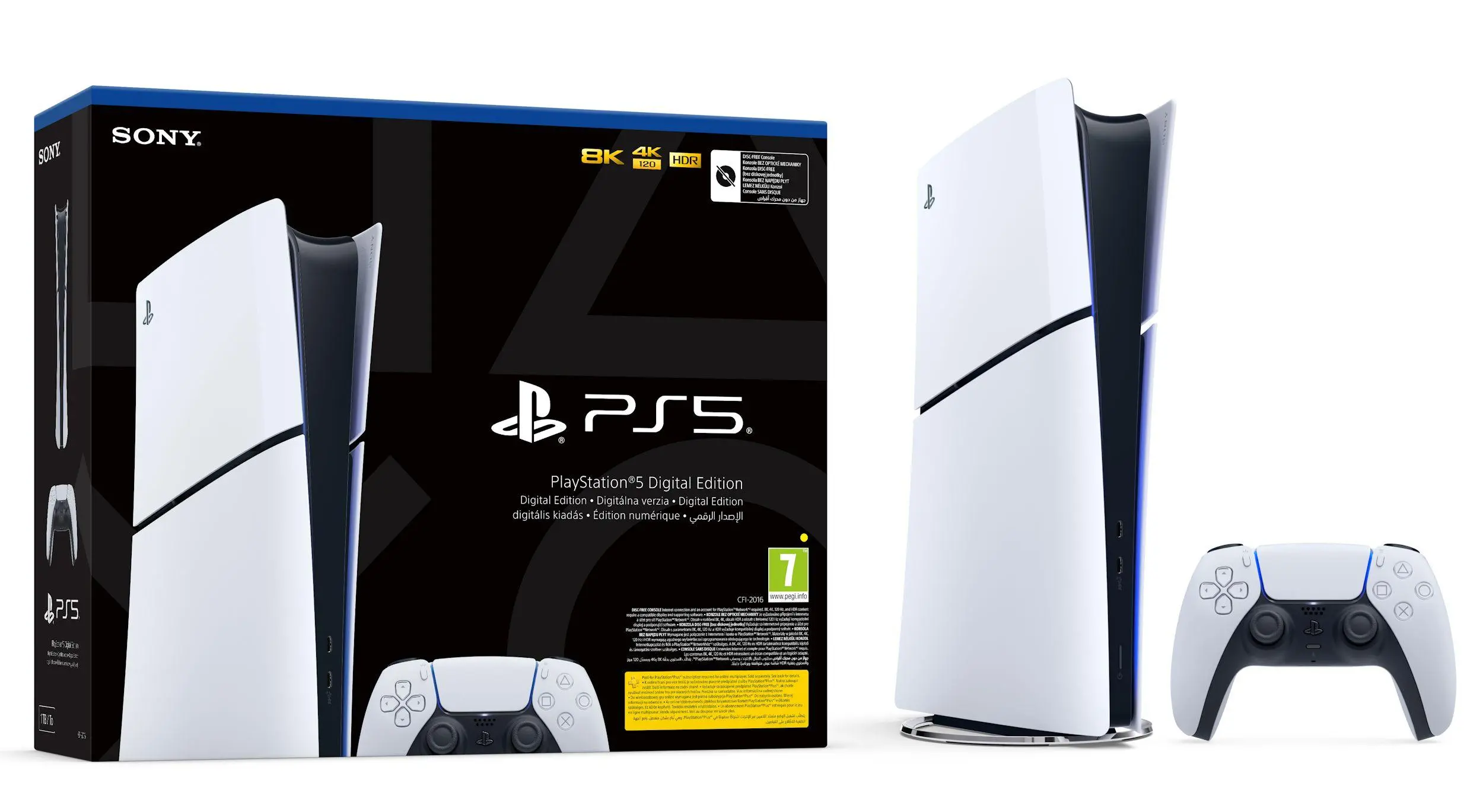 Konsola Sony PlayStation 5 Digital Slim D Chassis (PS5) 1TB