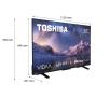 Telewizor Toshiba 50UV2363DG  50" LED 4K Smart TV VIDAA DVB-T2