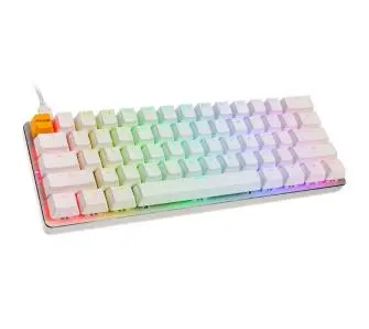 Klawiatura mechaniczna Glorious GMMK Compact 60% RGB Biały