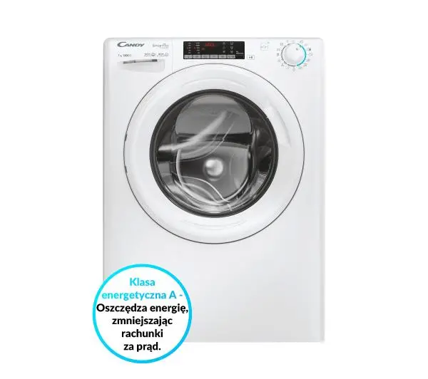 Candy Smart Pro CO4 274TWM6/1-S Slim 7kg 1200 obr/min Zdalne sterowanie - Kup na Raty - RRSO 0%