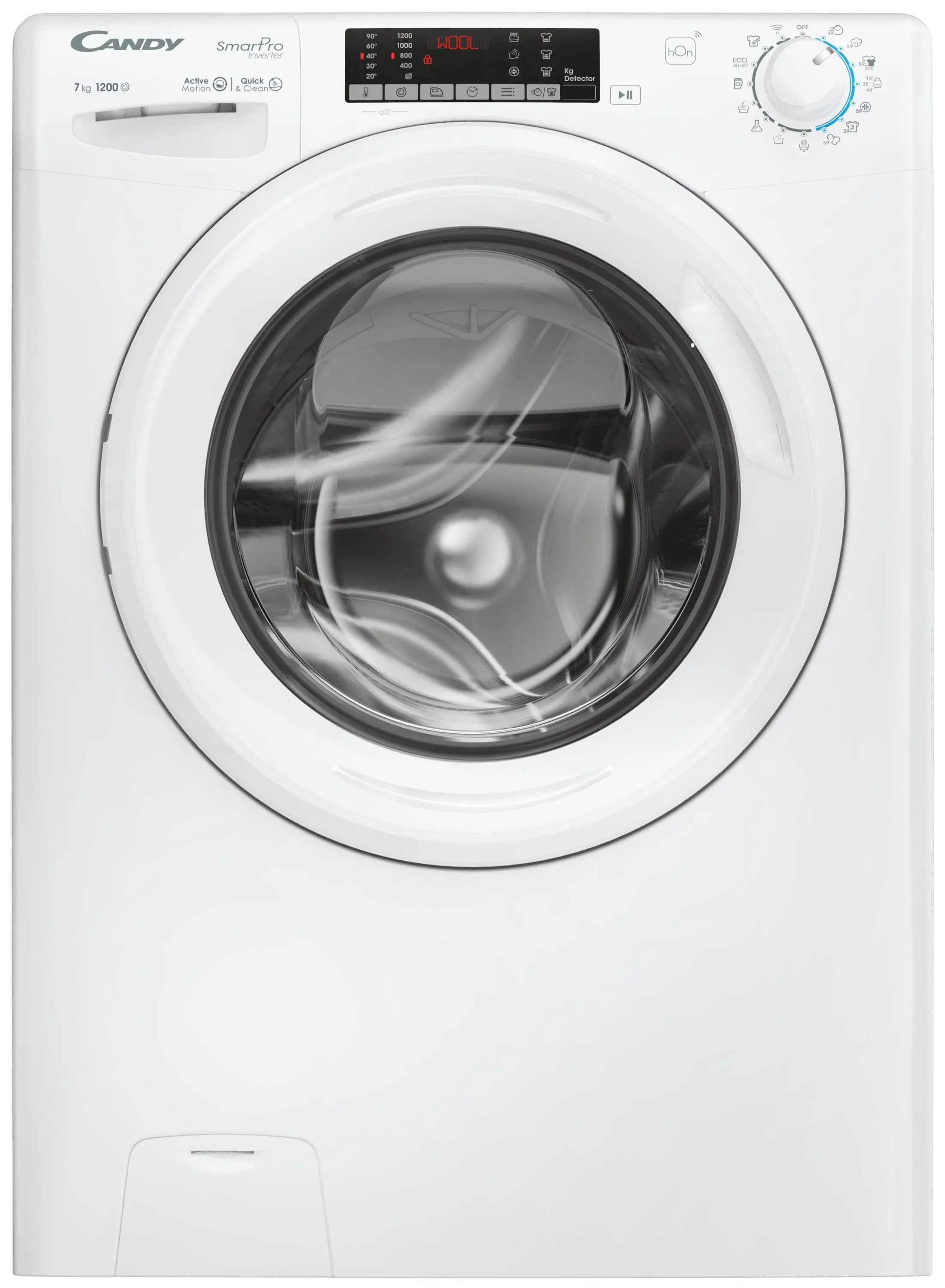 Pralka Candy Smart Pro CO4 274TWM6/1-S Slim 7kg 1200 obr/min Zdalne sterowanie