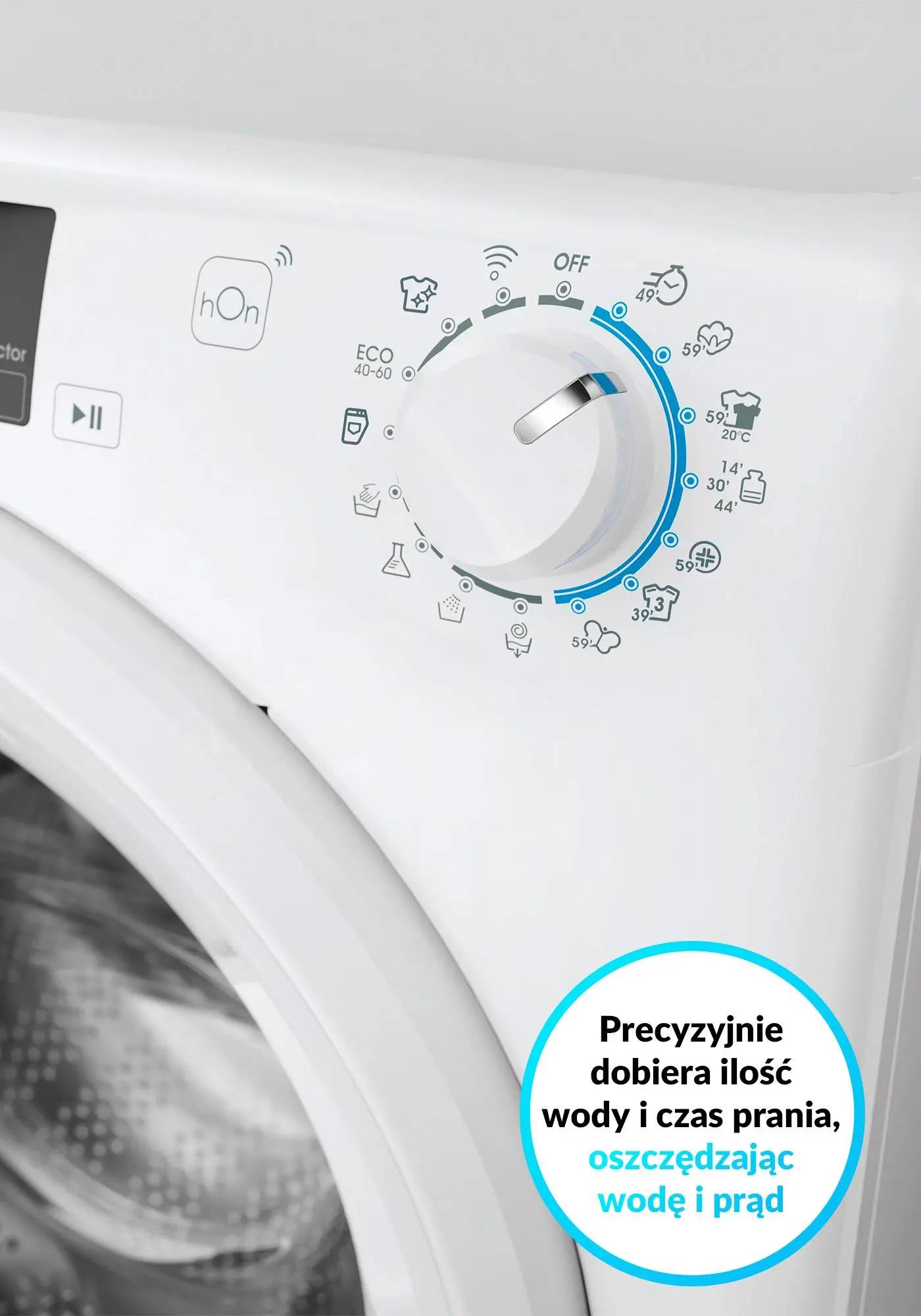 Pralka Candy Smart Pro CO4 274TWM6/1-S Slim 7kg 1200 obr/min Zdalne sterowanie