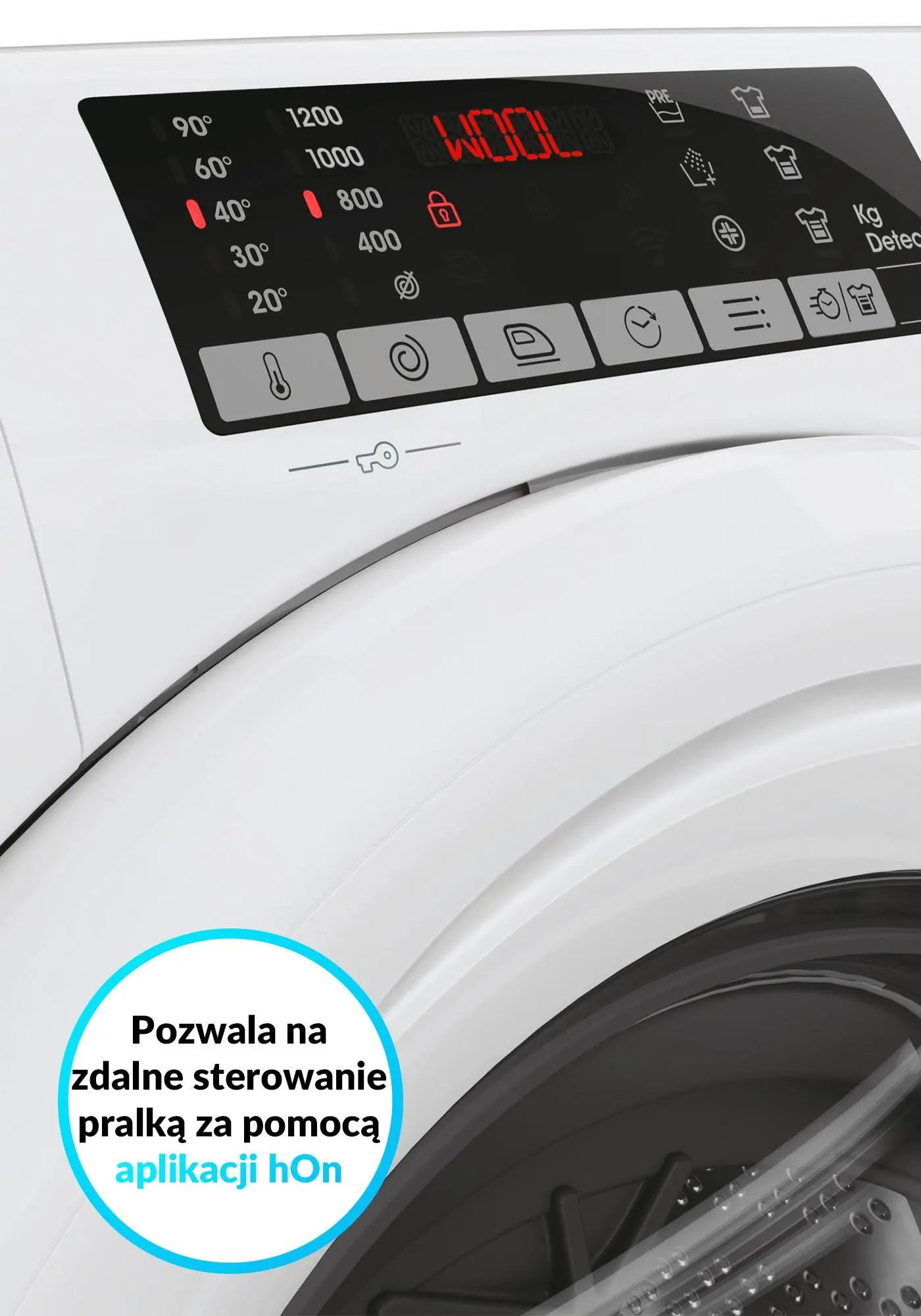 Pralka Candy Smart Pro CO4 274TWM6/1-S Slim 7kg 1200 obr/min Zdalne sterowanie