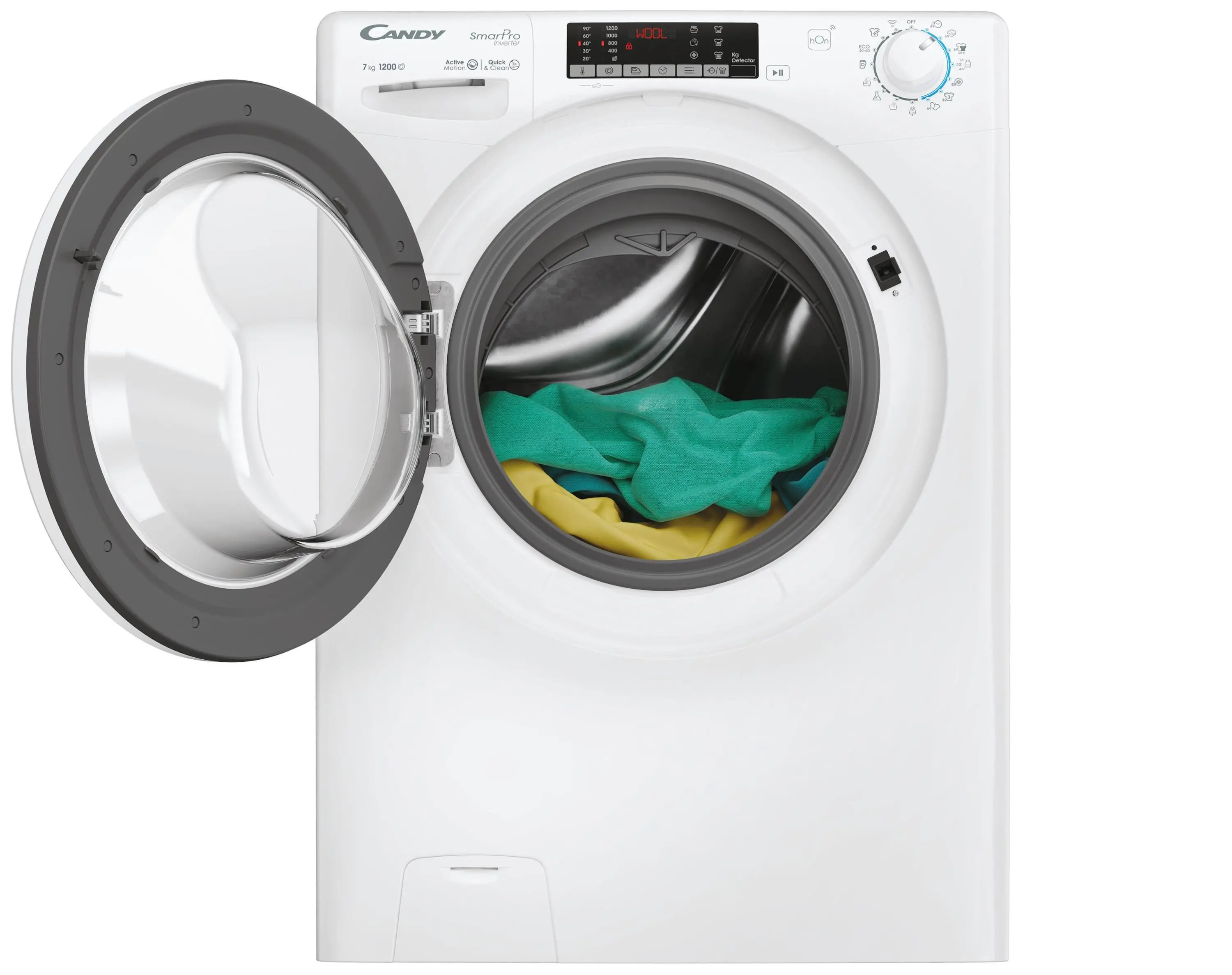Pralka Candy Smart Pro CO4 274TWM6/1-S Slim 7kg 1200 obr/min Zdalne sterowanie