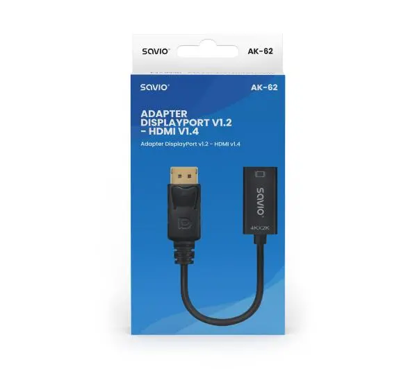 Savio AK-62 DisplayPort do HDMI