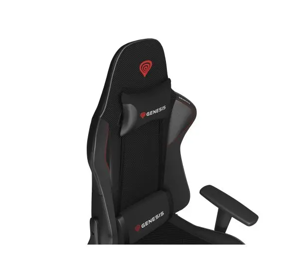 Genesis Nitro 440 G2 Gamingowy do 120kg Skóra ECO Tkanina Czarny - Kup na Raty - RRSO 0%