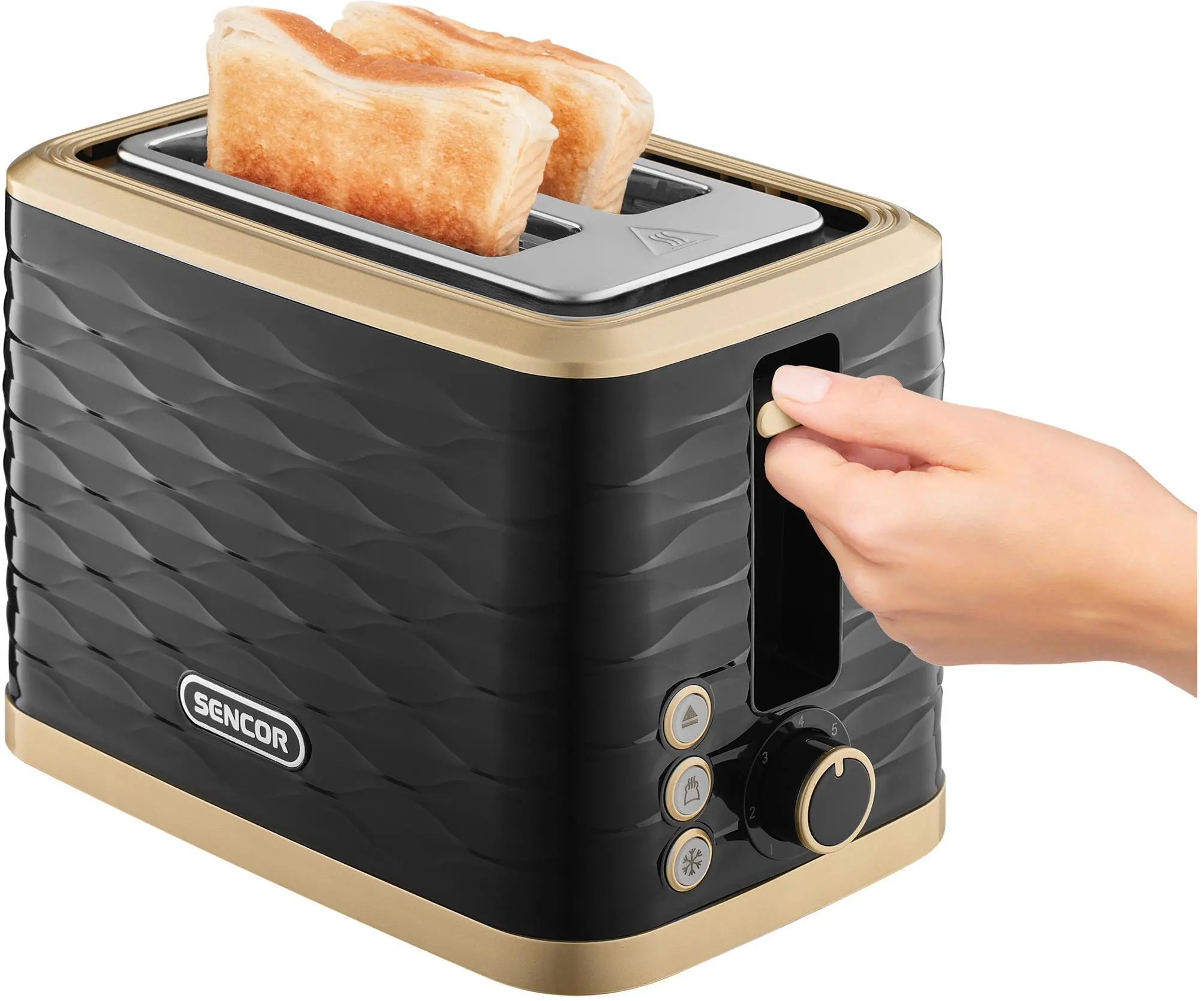 Toster Sencor STS 7501BK Rozmrażanie 930W