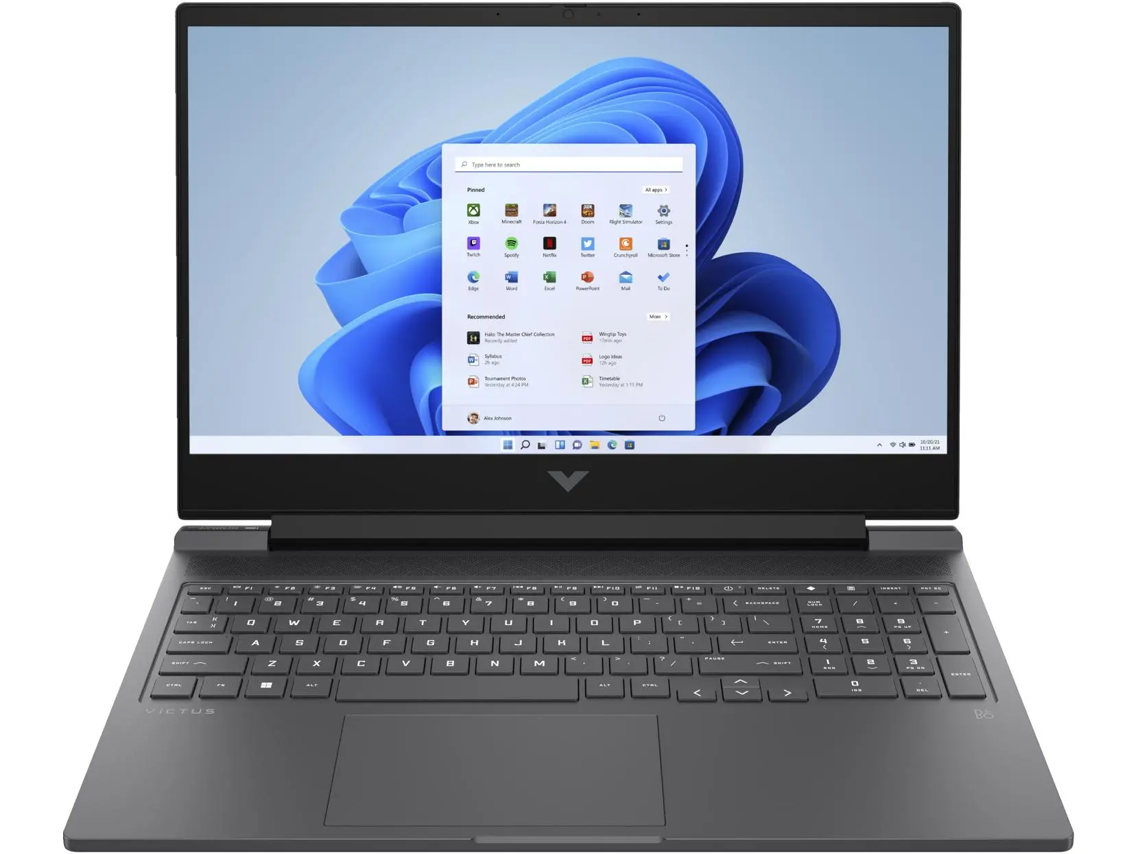Laptop gamingowy HP Victus 16-s0452nw 16,1" 144Hz R7 7840HS 16GB RAM 512GB Dysk SSD RTX4060 DLSS3 Win11 Czarno-srebrny