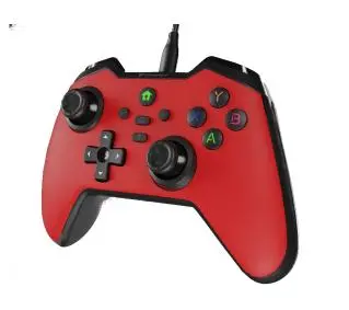 Genesis Mangan 300 do PC, Nintendo Switch, Android, Steam Deck, Asus Rog Ally Przewodowy Czerwony