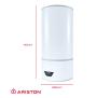 Bojler elektryczny Ariston Lydos Hybrid Wi-Fi 100 V 3629065 1,2kW 8 barów 49dB