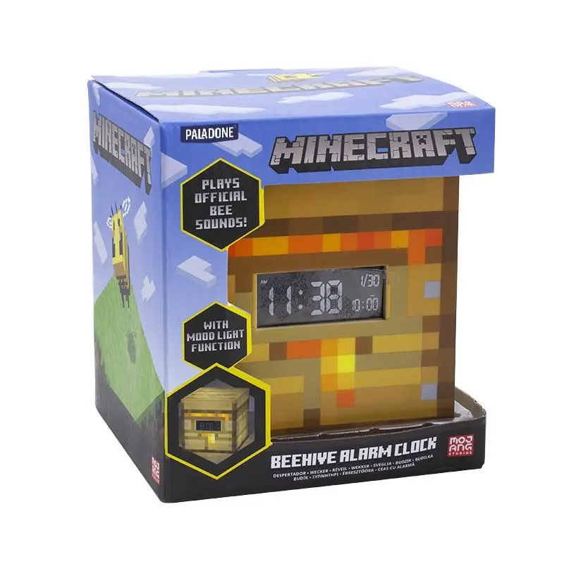 Budzik Paladone Minecraft Pszczeli ul