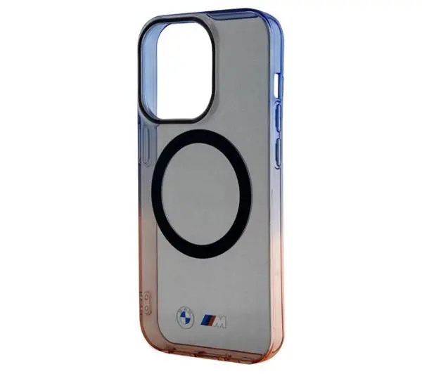 BMW Gradient Bumper MagSafe BMHMP15XHTGE do iPhone 15 Pro Max Szary