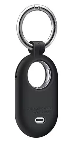 Brelok Samsung Silicone Case do Galaxy SmartTag 2 Czarny