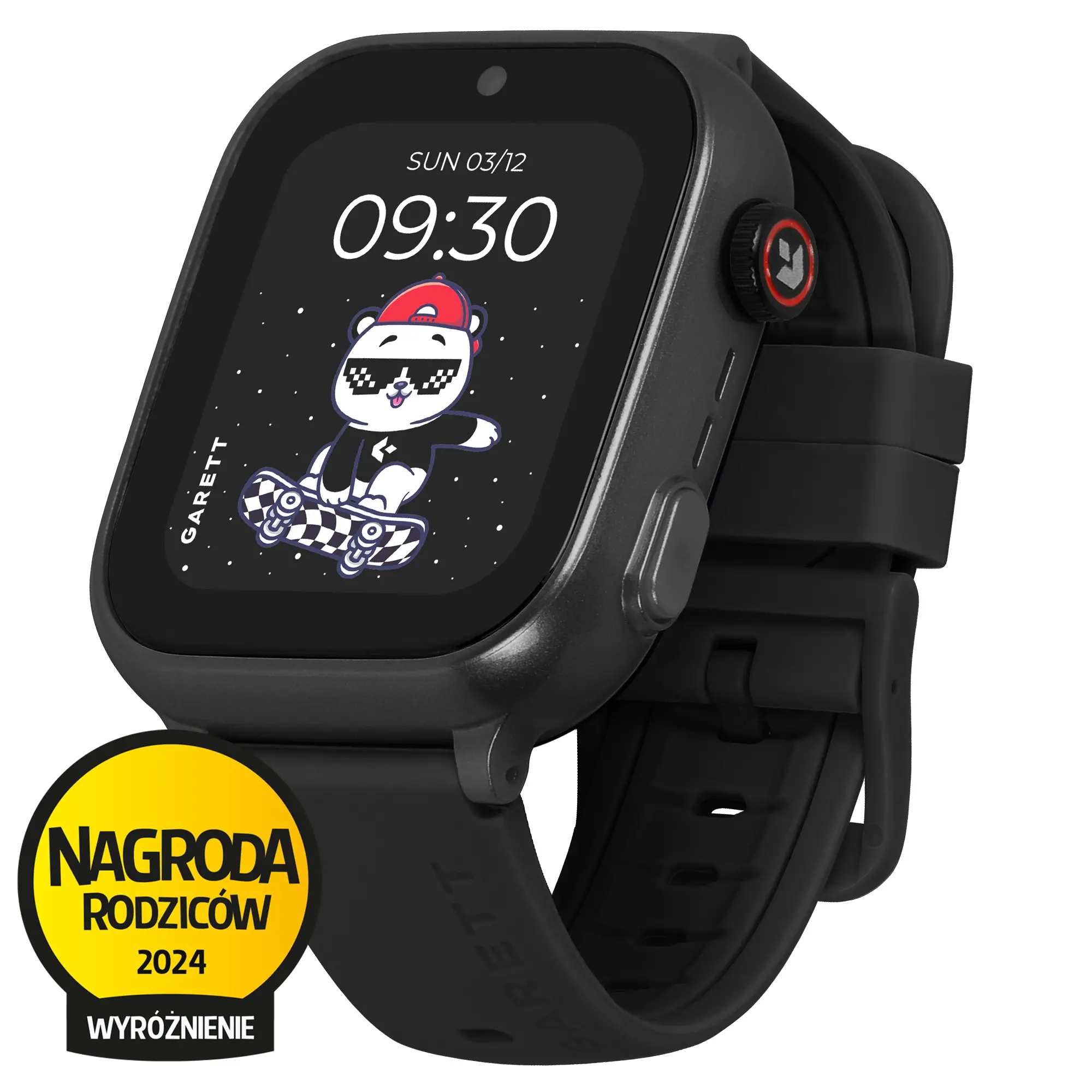фото Дитячий смарт-годинник Garett Kids Cute 2 45mm LTE Black