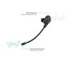 Słuchawki bezprzewodowe z mikrofonem JLab Work Buds Douszne Czarny