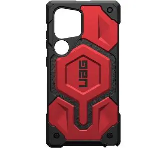 Etui UAG Monarch Pro Case do Galaxy S24 Ultra 4 z wbudowanym modułem magnetycznym crimson