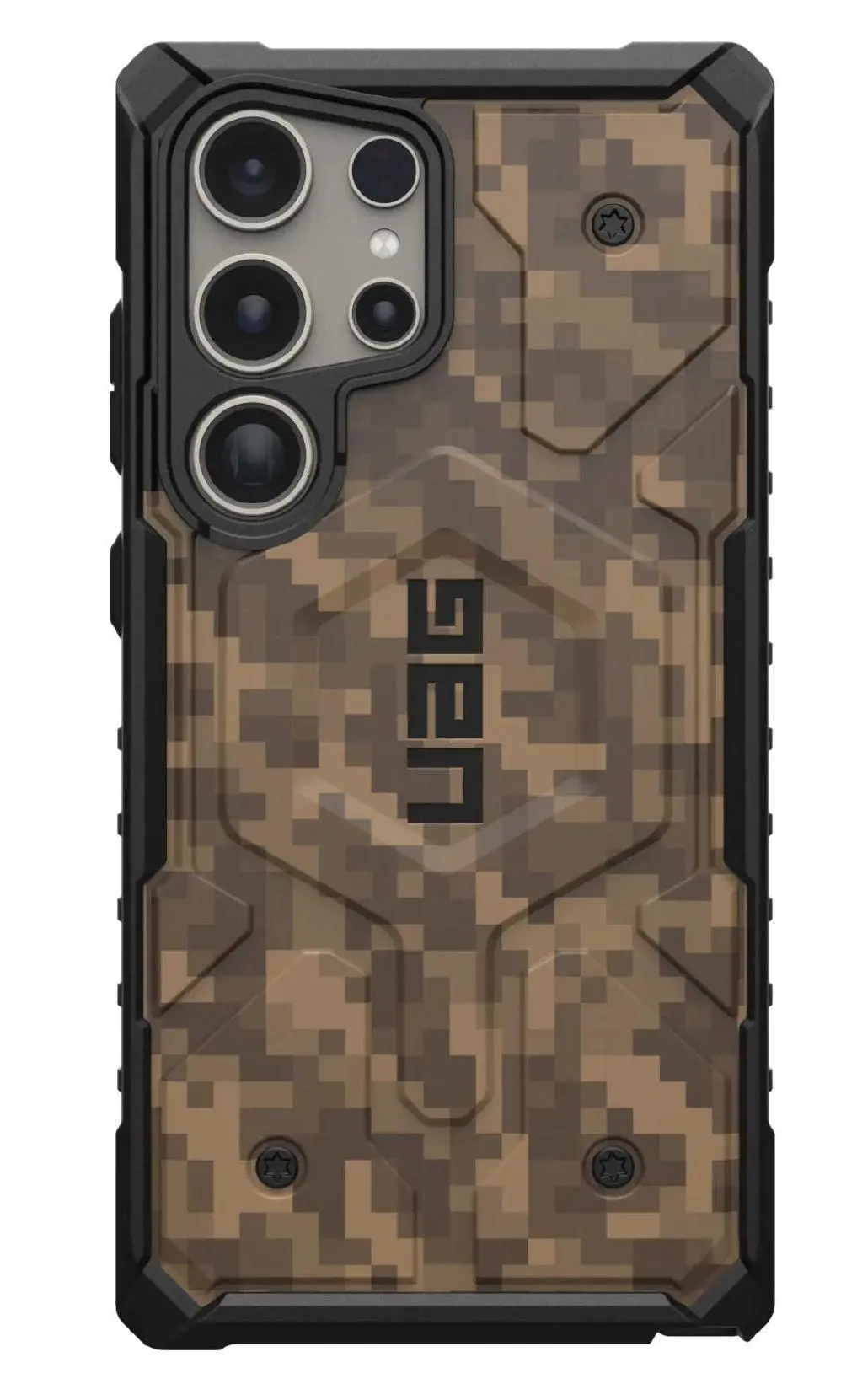 Etui UAG Pathfinder SE Pro Case do Galaxy S24 Ultra z wbudowanym modułem magnetycznym digi camo dark earth