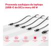 Kabel zasilający Unitek C14119BK do laptopa Acer 65W USB-C - DC 5,5 mm 1,8m Czarny