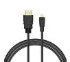 Kabel HDMI Savio CL-39 1m Czarny