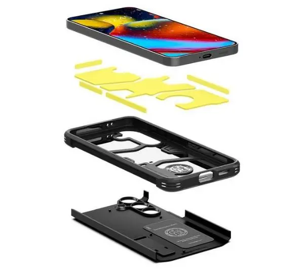 Spigen Tough Armor ACS07355 do Galaxy S24 Czarny