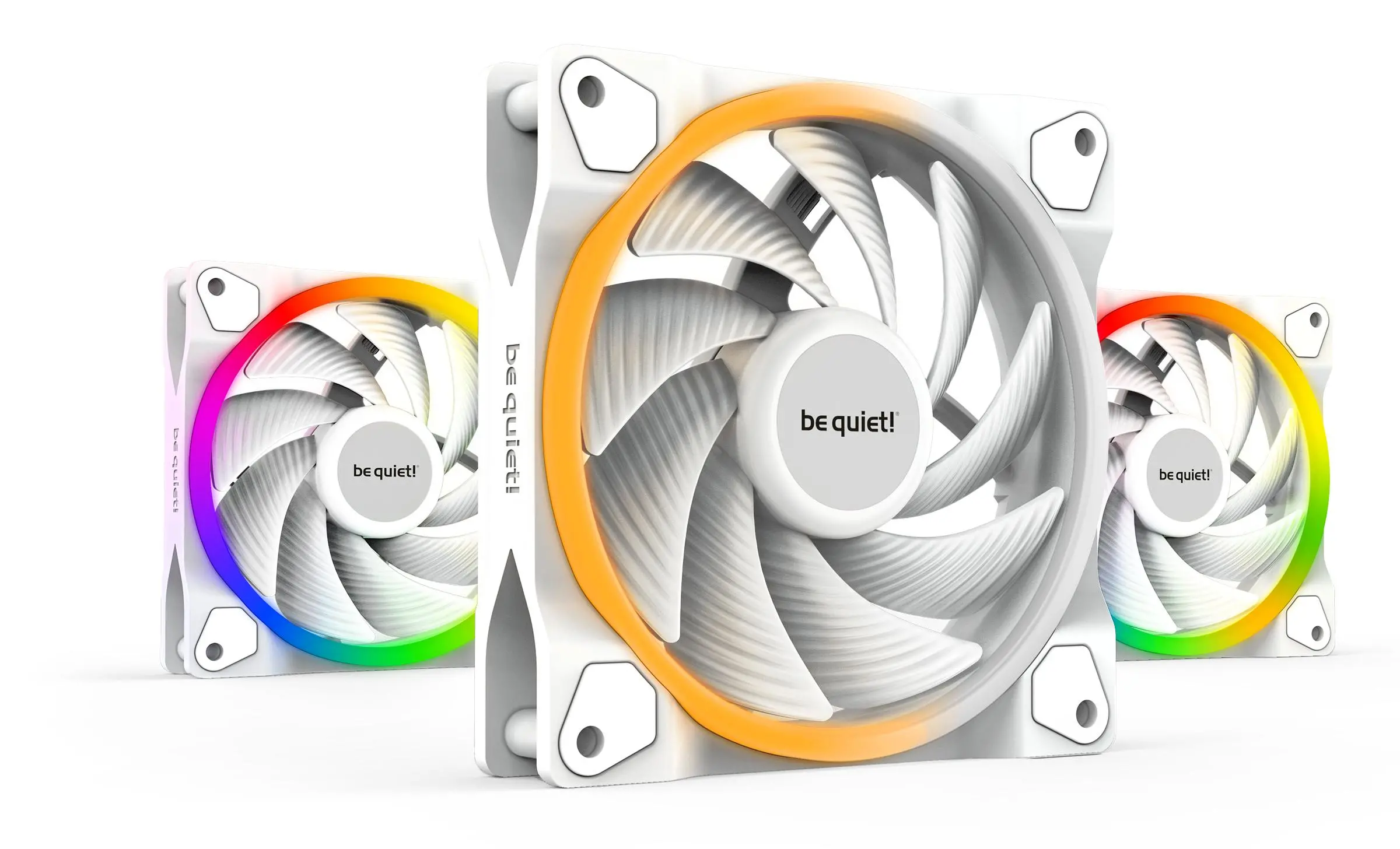 Wentylator be quiet! Light Wings PWM high-speed 120mm 3szt. Biały