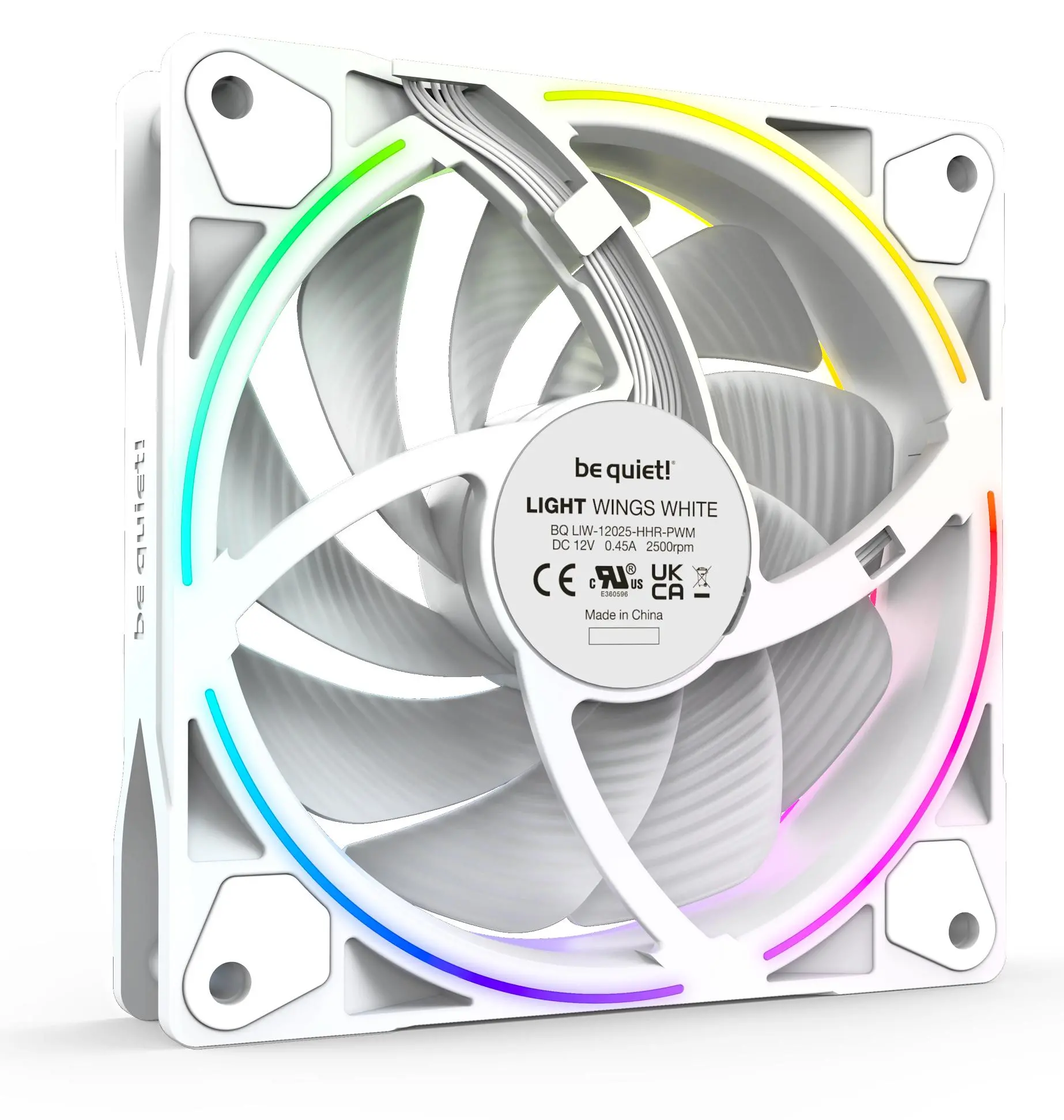 фото Вентилятор Be Quiet! Light Wings White High-Speed 3 pack (BL101) 1