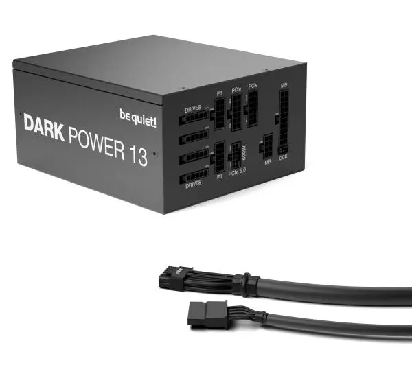 be quiet! Dark Power 13 1000W 80+ Titanium Czarny - Kup na Raty - RRSO 0%