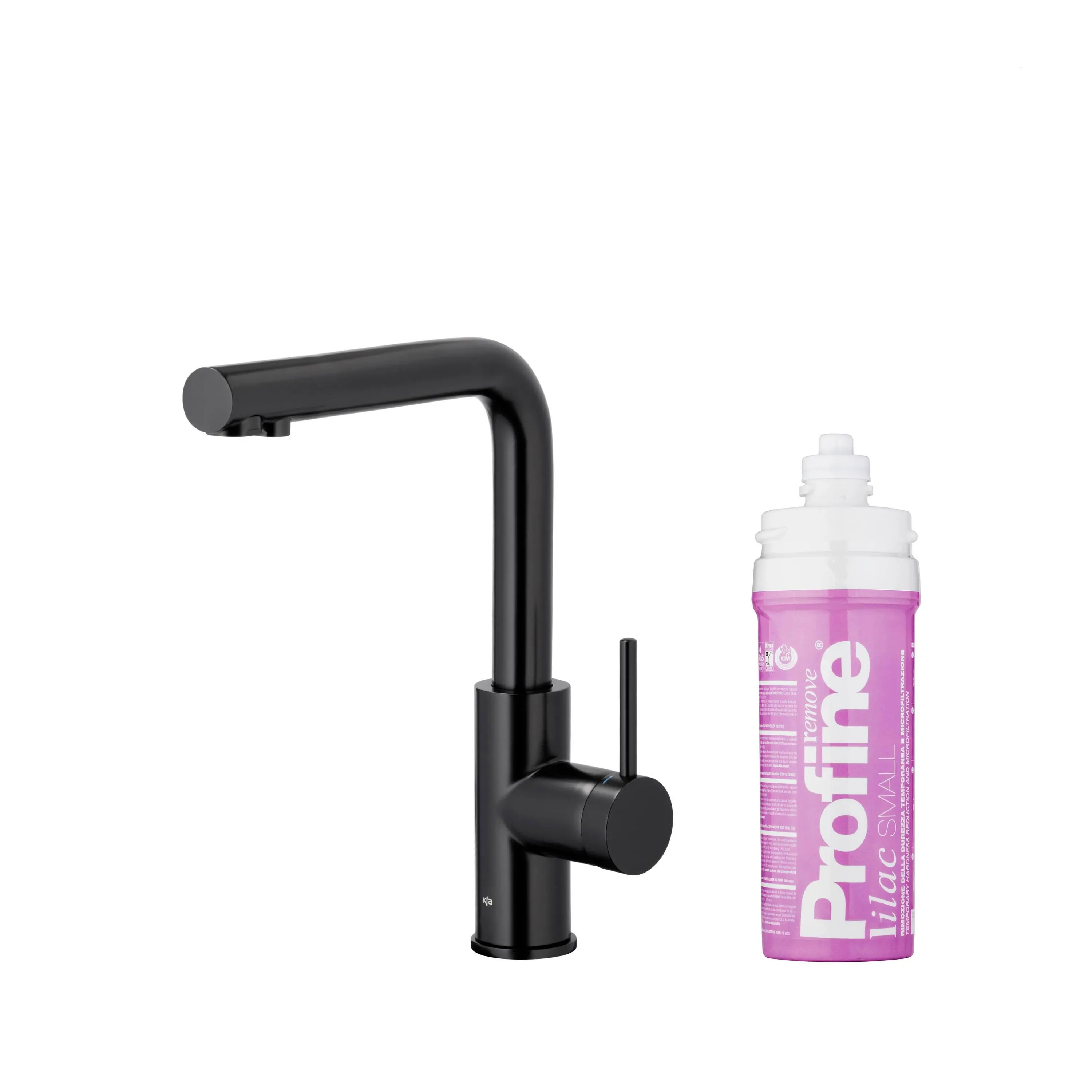 Bateria KFA Armatura Arura Duero Pure Basic 6623-915-81 Czarny Stal szlachetna