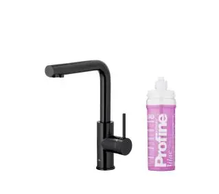 KFA Armatura Arura Duero Pure Basic 6623-915-81 Czarny Stal szlachetna - Kup na Raty - RRSO 0%