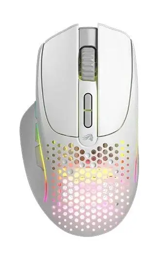 Myszka gamingowa Glorious Model I 2 Wireless Mat Biały