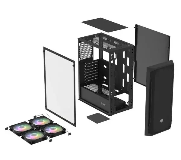 Fury Shobo SH4F RGB Czarny