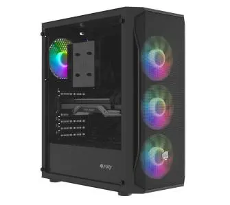 Obudowa Fury Shobo SH4F RGB Czarny