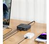Ładowarka biurkowa Unitek GaN 70W 2x USB-A+2x USB-C Czarny