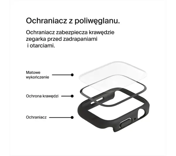 Belkin ScreenForce TemperedCurve 2in1 do Watch 40 -41mm