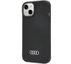 Etui AUDI Silicone Case AU-LSRIP14-Q3/D1-BK do iPhone 14 Czarny