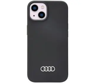 AUDI Silicone Case AU-LSRIP14-Q3/D1-BK do iPhone 14 Czarny