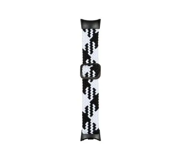 Beline do Mi Band 8 Textile Czarno-biały