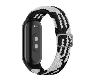 Beline do Mi Band 8 Textile Czarno-biały