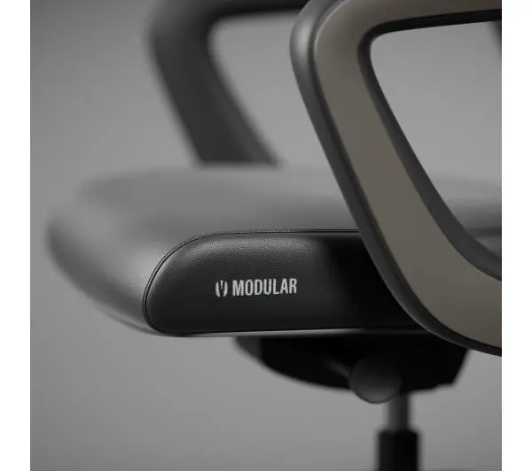 Diablo Chairs V-Modular Biurowy do 180kg Skóra ECO Czarny - Kup na Raty - RRSO 0%